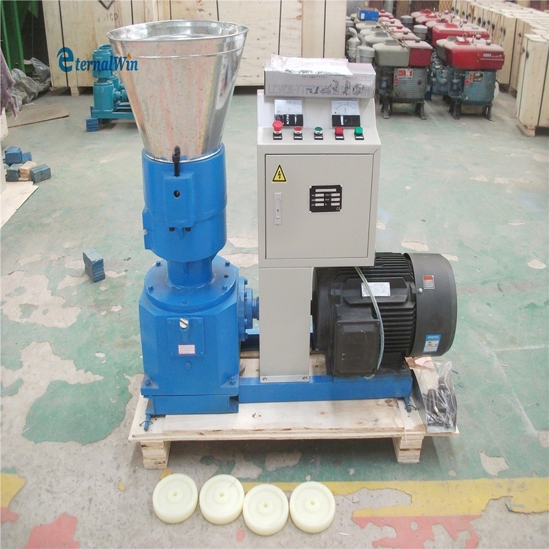 200-300 KG/h Futtermittelpellet-Mühle Hohe Produktivität Tierfuttermittelverarbeitungsmaschine Motor Typ Futtermittelmühle Maschine