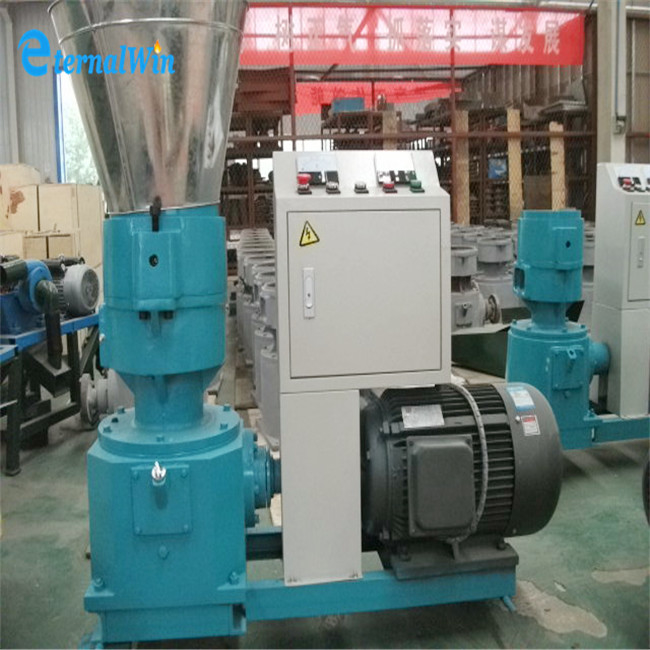 200-300 KG/h Futtermittelpellet-Mühle Hohe Produktivität Tierfuttermittelverarbeitungsmaschine Motor Typ Futtermittelmühle Maschine