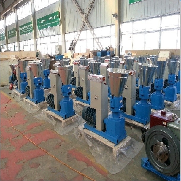 90-120 kg/h Futtermittel-Ausgabe Futtermittel-Pellet-Maschine Low Cost Futtermittel-Pellet-Mühle