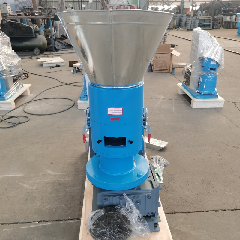 Einfache Bewegung Holzpellet-Maschine Neues Produkt Holzmühle Herstellungsmaschine 80kg/h Holzpellet-Mühle
