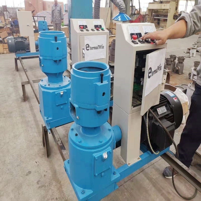 120 kg/h Elektrische Futtermittelpellettmaschine 4kw Tierfuttermittelpellettmacher für Landwirtschaft