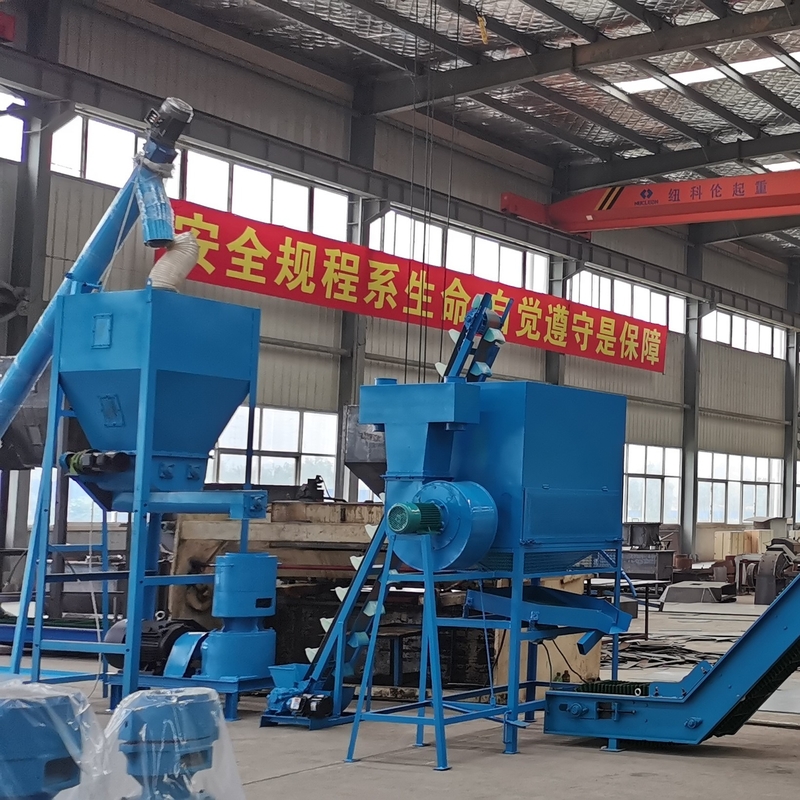 Neue Ankunft 1000-5000kg/h Holzpelletsherstellung Maschine hohe Produktivität Set Holzmühle Produktionslinie