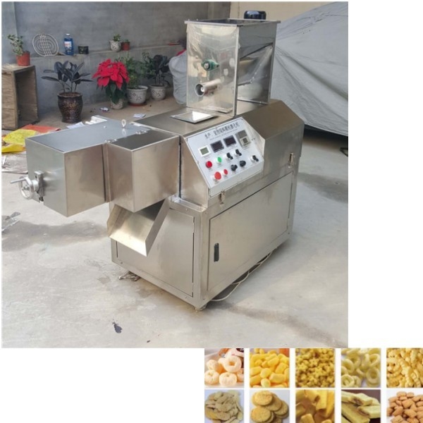 220V/380V Spannungsschraub-Lebensmittel-Extruder-Maschine für Maisstick Puffing-Fertigungsanlage
