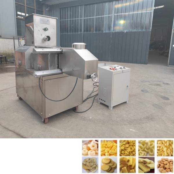 CE-Zulassung für Schraub-Food-Extruder-Maschine für Maisstick-Pufmaschine