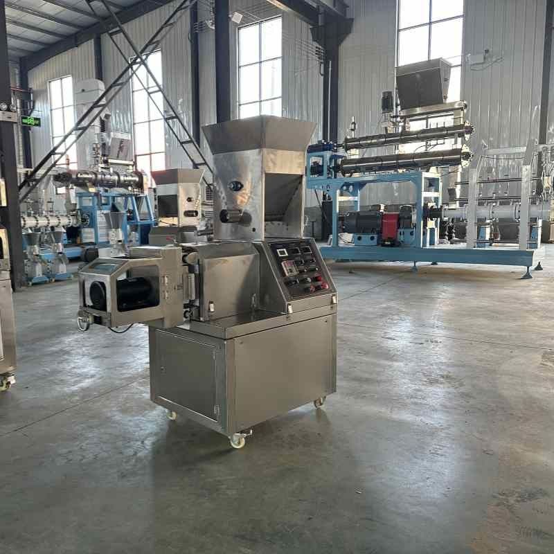 Extruder für Katzen- und Hundefutter, Maschine zur Nahrungsmittelherstellung, Mais, gepuffene Snacks