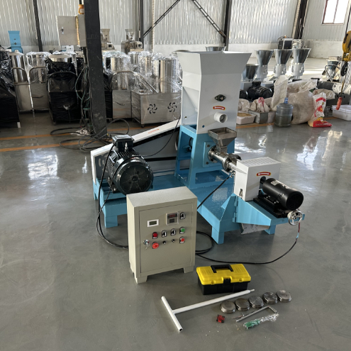 Weiterentwickelte automatische Beutelmaschine für die Produktion von Futtermitteln für Tierpellets für Endpellets mit einer Größe von 1-12 mm