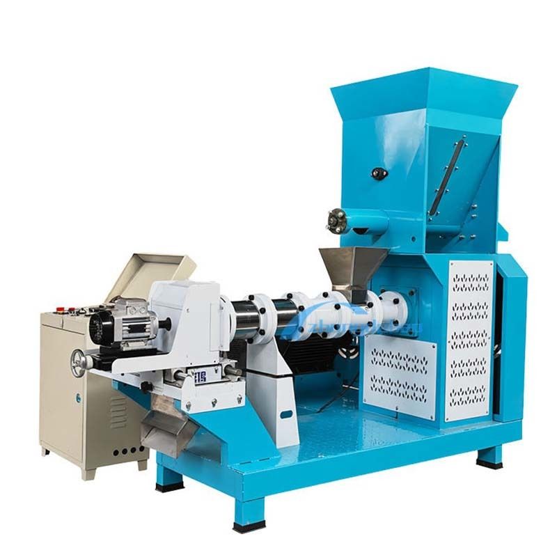 500KG/H Haustier Hundefutter Garnelenfutter Extrusion Herstellung Maschine Schwimmfutter Fischfutter Produktionslinie für Futterpelletanlage