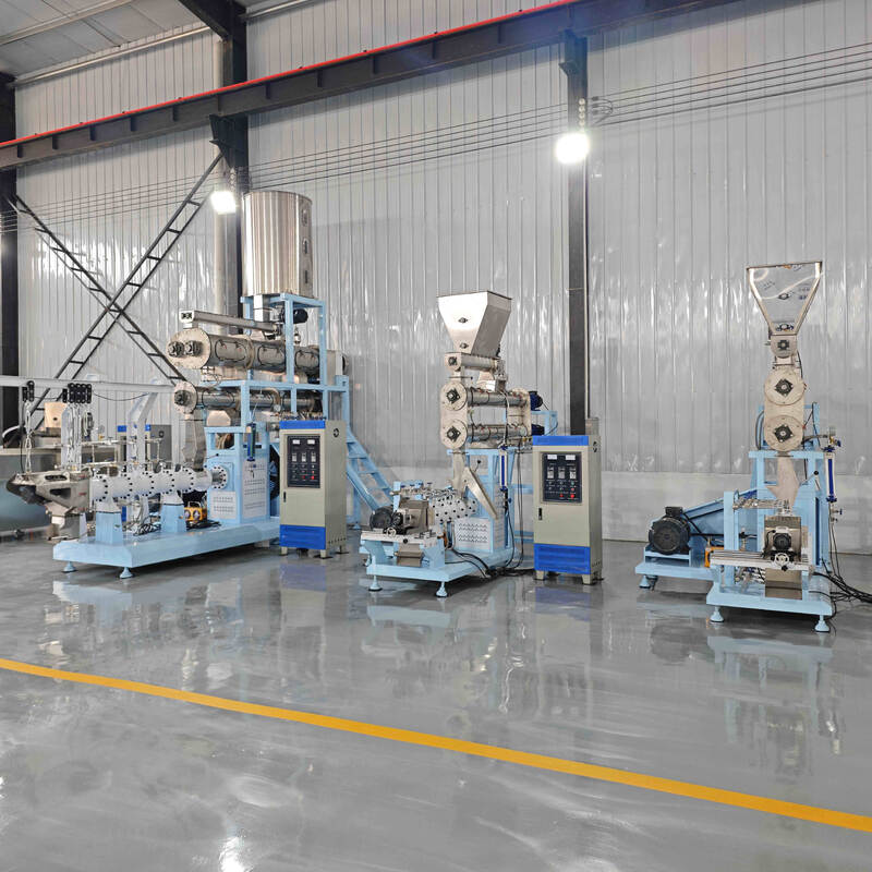 500 kg/h Feuchtextruder mit zwei Schrauben