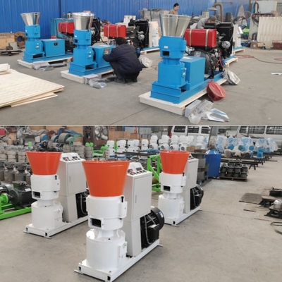 Elektrisches Diesel-Vieh der Zapfwellenantrieb-Kugel-Mühle2.5-12mm zieht Kugel-Maschine ein