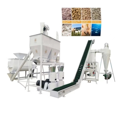 Langer Service fertigte Pelletisierungs-Produktlinie für Tierfutter besonders an
