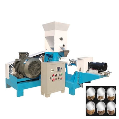 200-250 kg/h Elektrische Trockenfischfuttermaschine mit 6 Formen