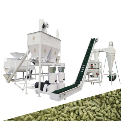 Geflügel-Zufuhr-Produktionsmaschine Kuh-Hen Feed Making Machine Grain-Luzerne-4mm