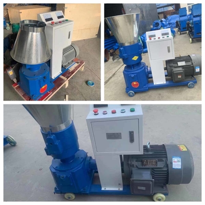 hölzernes Hülse-Sägemehl-hölzerner Kugel-Maschine Bimoass-Brennstoff der Kugel-15kw der Mühle200kg/h