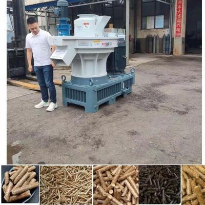 Handelsreis Straw Pellet Making Machine der biomasse-Brennstoff-Kugel-Maschinen-160kw