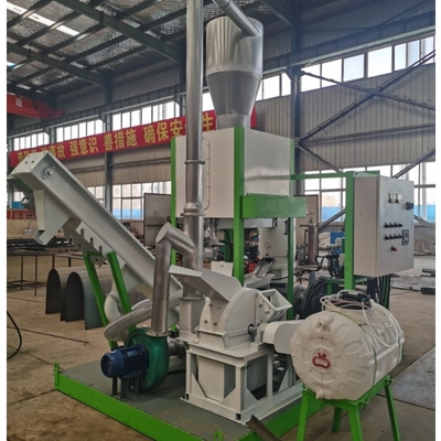 300 kg 500 kg bewegliche Reishülsen-Pelletmaschine Brennstoffstroh-Pelletmaschine 6 mm 8 mm