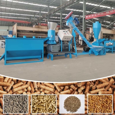 Automatischer hölzerner Biomasse-Kugel-Hersteller des Kugel-Hersteller-250-350kg/H kleiner