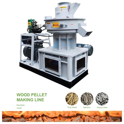 450 vorbildliche Wood Pellet Mill Maschine 1000kg/H vertikaler Ring Die Pellet Mill Biomass