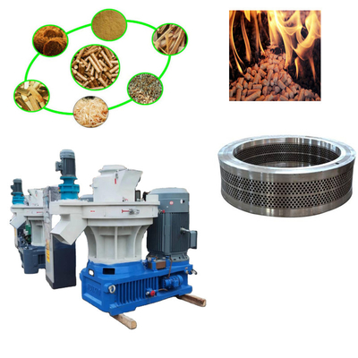 6mm-12mm hölzerner hölzerner Kugel-Extruder der Kugel-Mühlmaschinen-380V