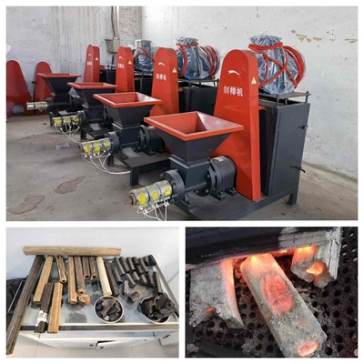 Holzabfall-Sägemehl, das Maschinen-Straw Biomass Briquette Making Machine-Holzkohle brikettiert