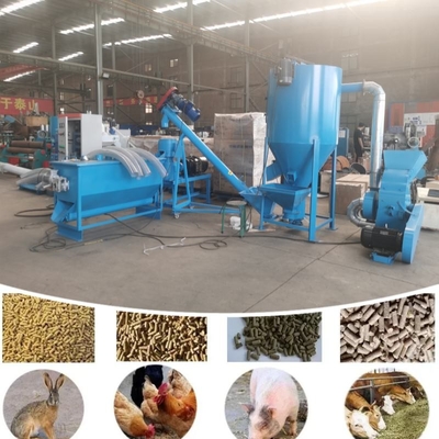 Automatischer hühnerfutter-Kugel-Hersteller des Vorschub-Kugel-Hersteller-300-800kg/H Tier