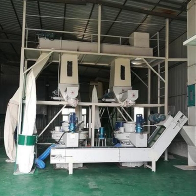 118KW 2000kg/h Biomasse-Pellets-Produktionslinie Holzproduktion