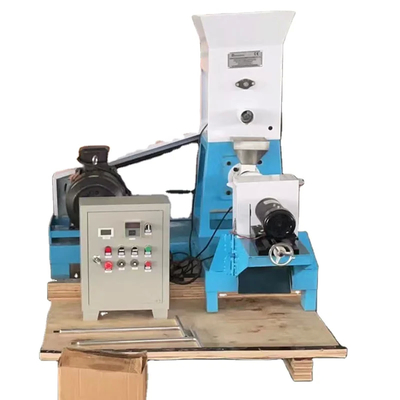 Landwirtschaftliche Sojabohnen Schwimmende Fischfutter-Extruder Vollfett Soja Extrudermaschine