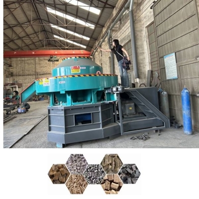 Hexagonale Biomasse-Brikettiermaschine 1000-5000 kg/h Kapazität
