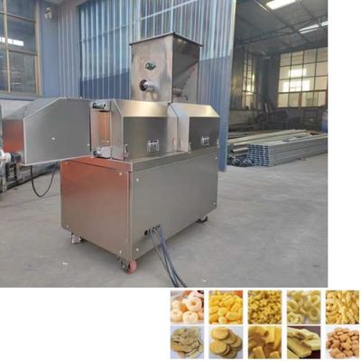 CE-Zulassung für Schraub-Food-Extruder-Maschine für Maisstick-Pufmaschine