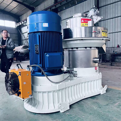 Handelsübliche Ring Die Holzpellet-Maschine für die Biomasse-Pellet-Produktionslinie