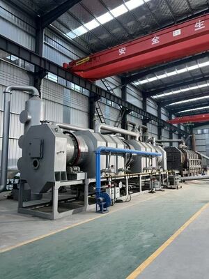 Energieeinsparende, nachhaltige kontinuierliche Biomasse-Karbonierungsöfen für landwirtschaftliche Abfälle