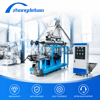 Commercial Aquatic Feed Extruder Machine for Fish Shrimp Feed Production